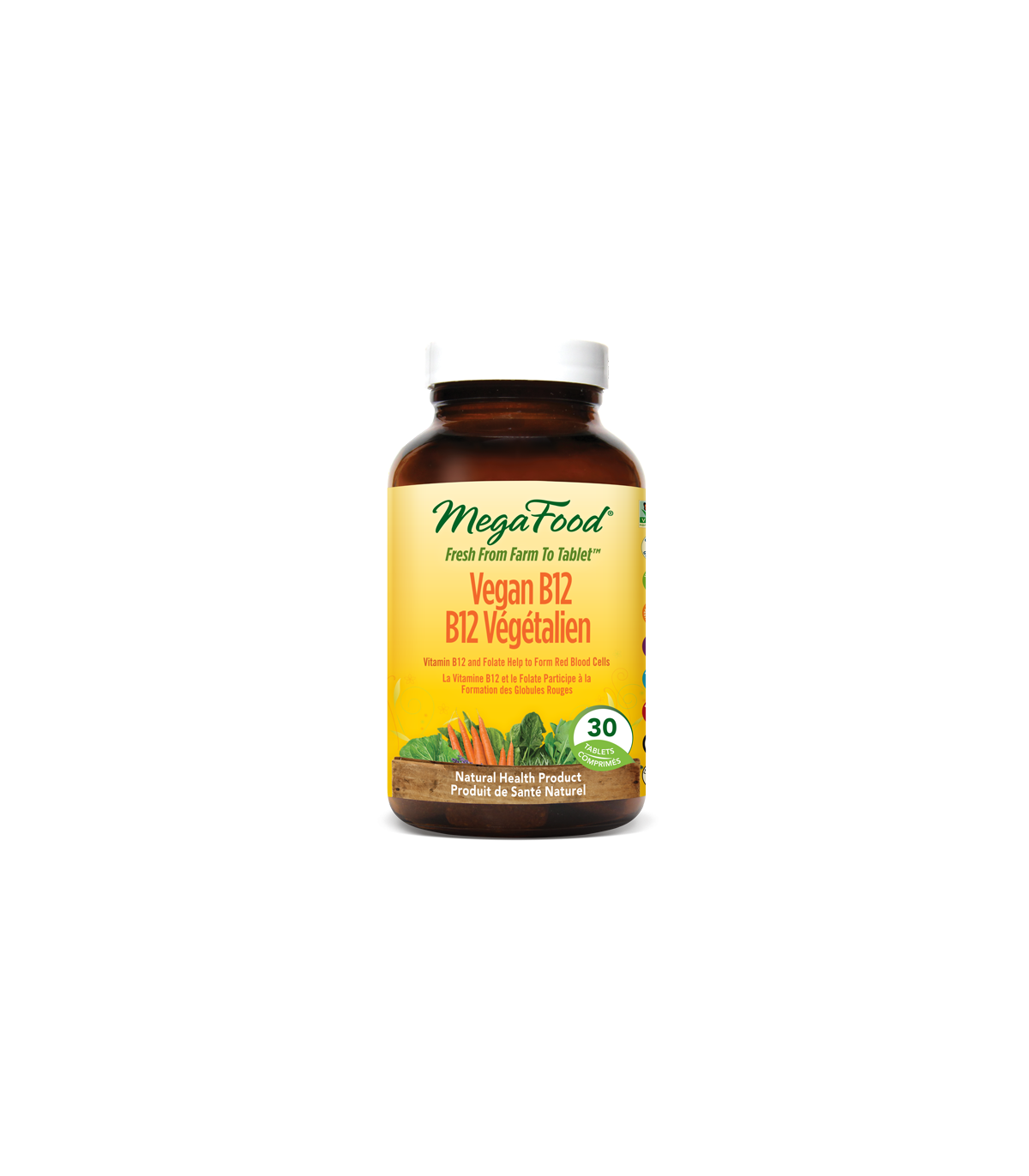 Vegan B12 30 Tablets | Safest & Easiest Shopping Vitamins Online | VITASHOP