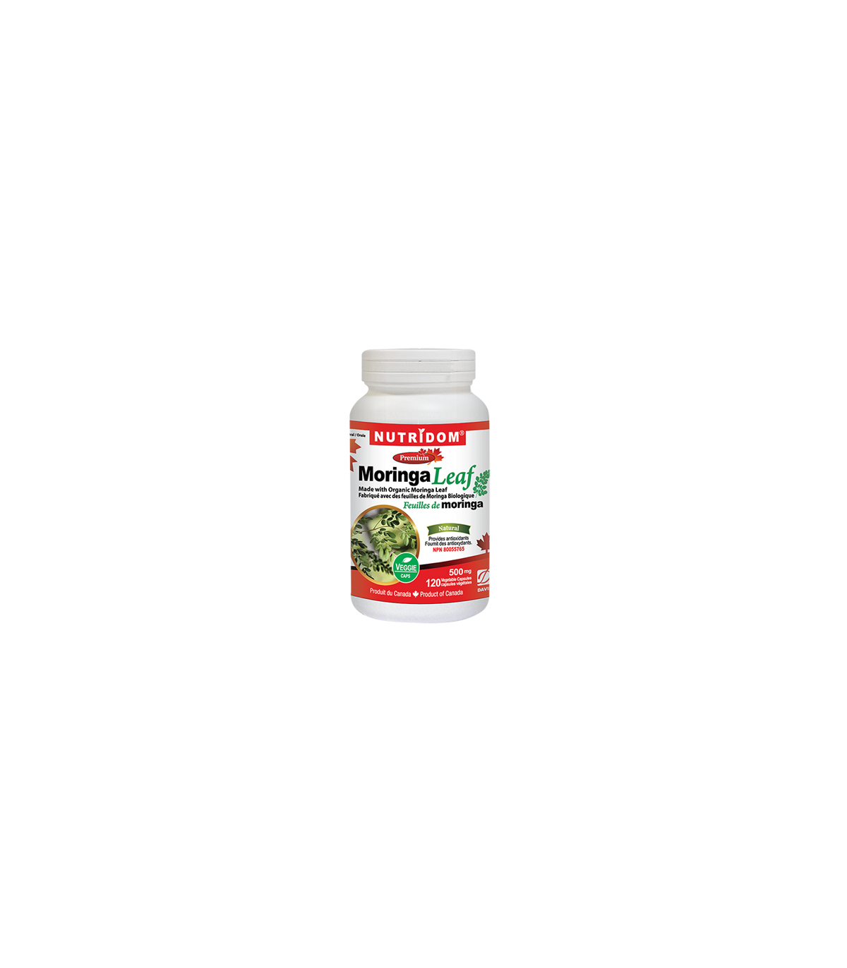 Nutridom Moringa Leaf 120 Vegi Capsules | Unbeatable Prices, Daily Deals | VITASHOP