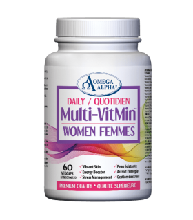 Omega Alpha Daily Multi‐VitMin Women 60 Vagi Capsules | Unbeatable Prices, Daily Deals | VITASHOP