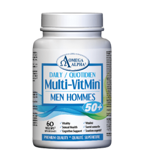 Omega Alpha 오메가 알파 Daily Multi‐VitMin Men 50+ 60 Vagi 캡슐 | 매일 업데이트되는 특가 상품 | VITASHOP