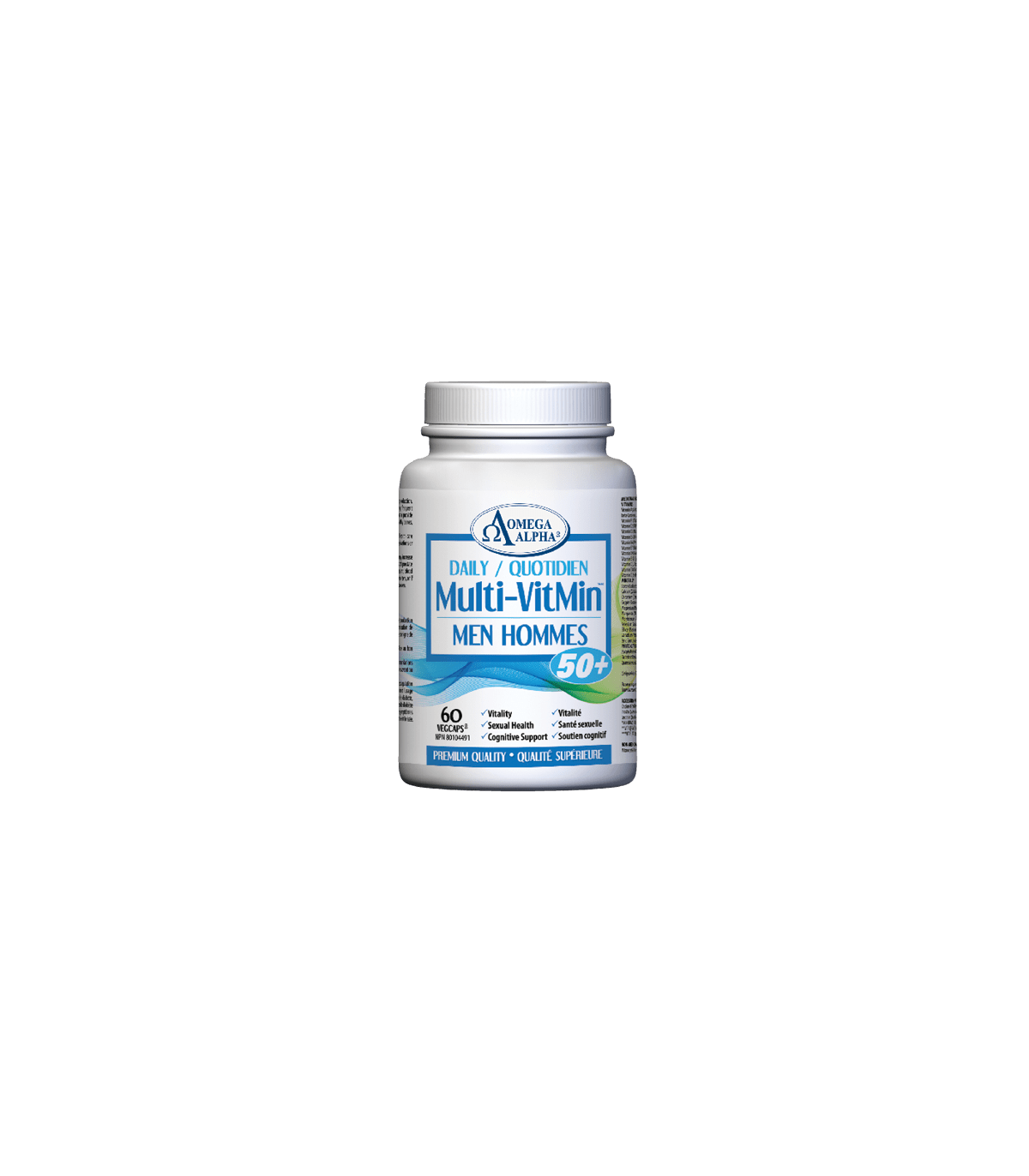 Omega Alpha Daily Multi‐VitMin Men 50+ 60 Vagi Capsules | Unbeatable Prices, Daily Deals | VITASHOP