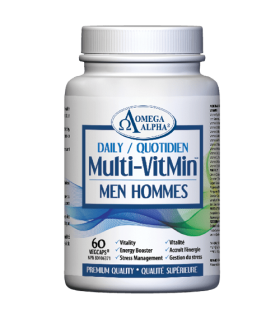 Omega Alpha Daily Multi‐VitMin Men 60 Vagi Capsules | Unbeatable Prices, Daily Deals | VITASHOP