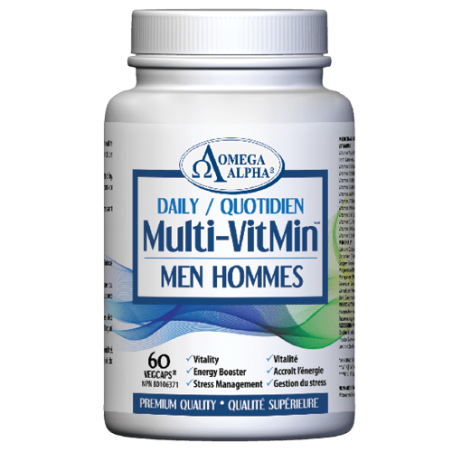 Omega Alpha 오메가 알파 Daily Multi‐VitMin Men 60 Vagi 캡슐 | 매일 업데이트되는 특가 상품 | VITASHOP