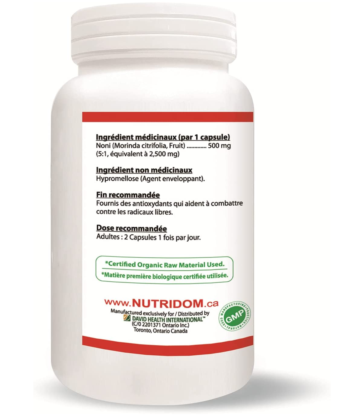 Nutridom Noni 5000 120 Capsules | 每天不同折扣, 全网最低价格 | 种类齐全的保健品店铺 VITASHOP, 只有你想不到, 没有你买不到 !