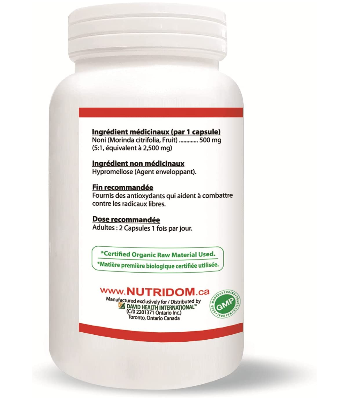Nutridom 뉴트리돔 노니 5000 120캡슐 | 매일 업데이트되는 특가 상품 | VITASHOP