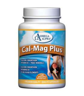 Omega Alpha Cal‐Mag Plus 120 Vegi Capsules | Unbeatable Prices, Daily Deals | VITASHOP