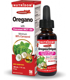 Nutridom Oregano with MCT Oil Drops 30 ml | Unbeatable Prices, Daily Deals | VITASHOP