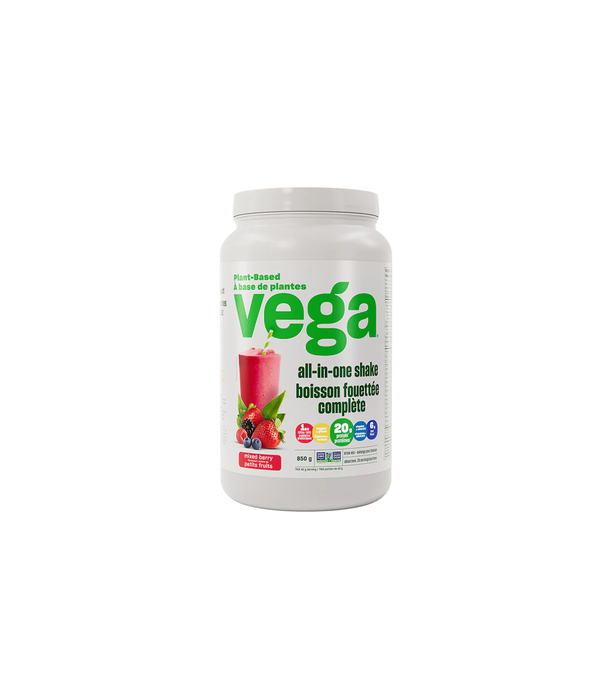 Vega 베가 Vega One 올인원 쉐이크, 베리 850g | 매일 업데이트되는 특가 상품 | VITASHOP