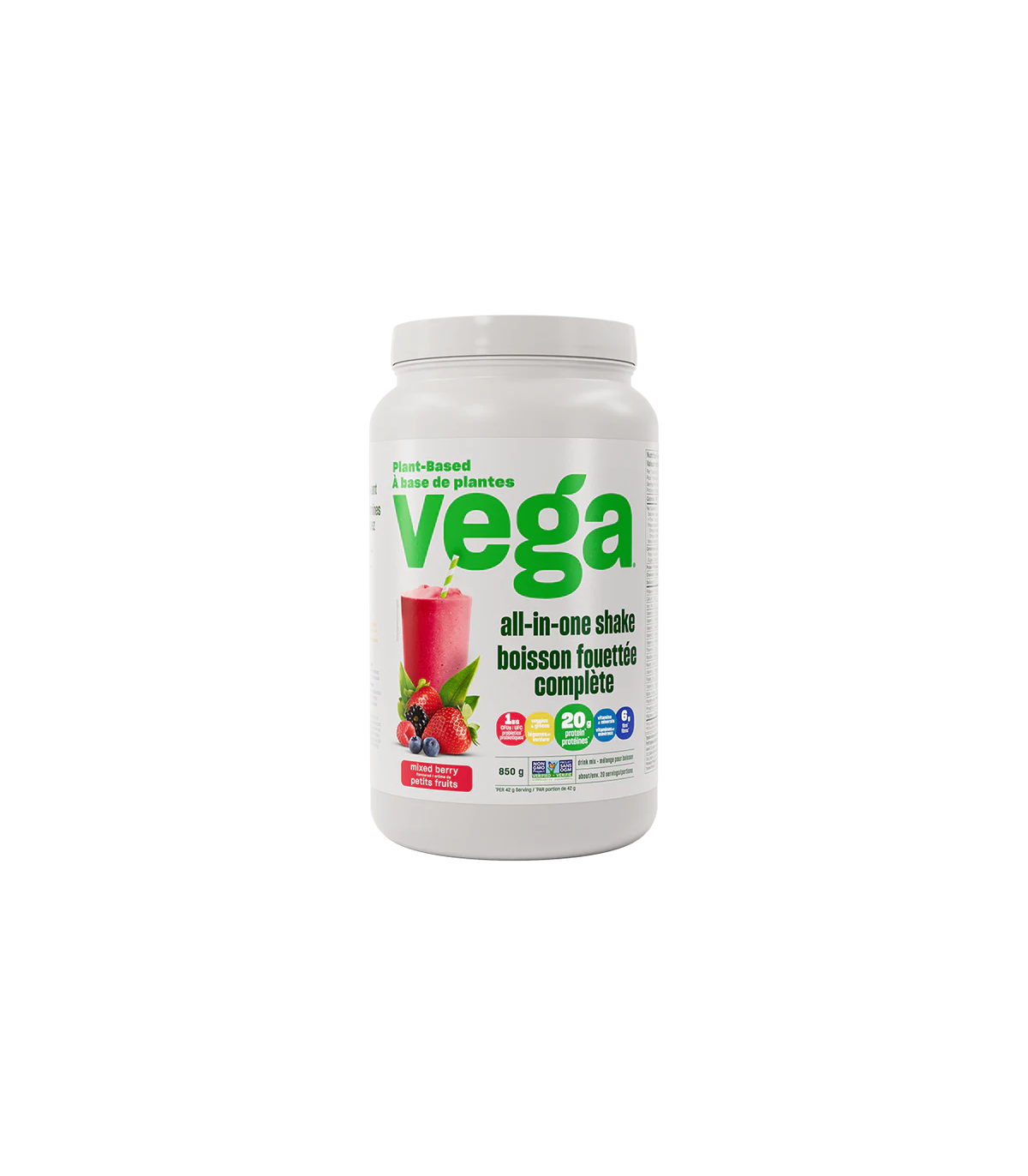 Vega 베가 Vega One 올인원 쉐이크, 베리 850g | 매일 업데이트되는 특가 상품 | VITASHOP