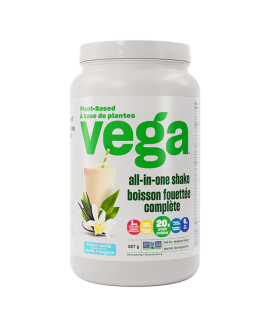 Vega One All-in-One Shake, French Vanilla  829 g | Safest & Easiest Shopping Vitamins Online | VITASHOP