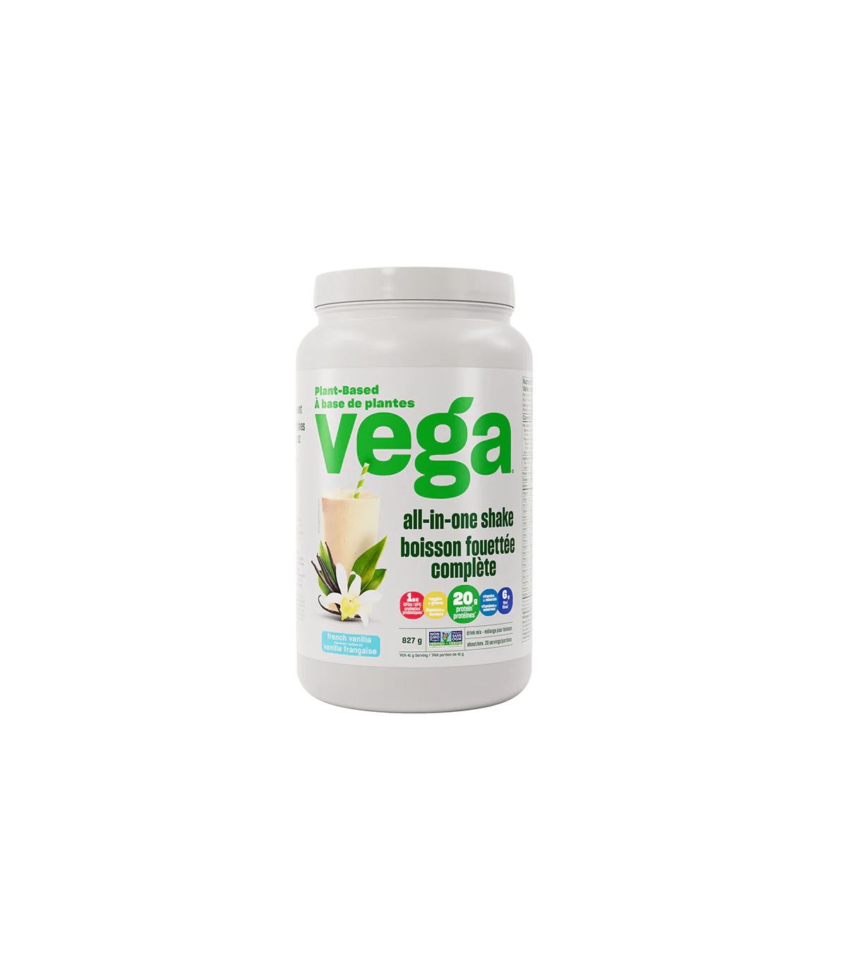 Vega 베가 Vega One 올인원 셰이크 프렌치 바닐라 829g | 매일 업데이트되는 특가 상품 | VITASHOP