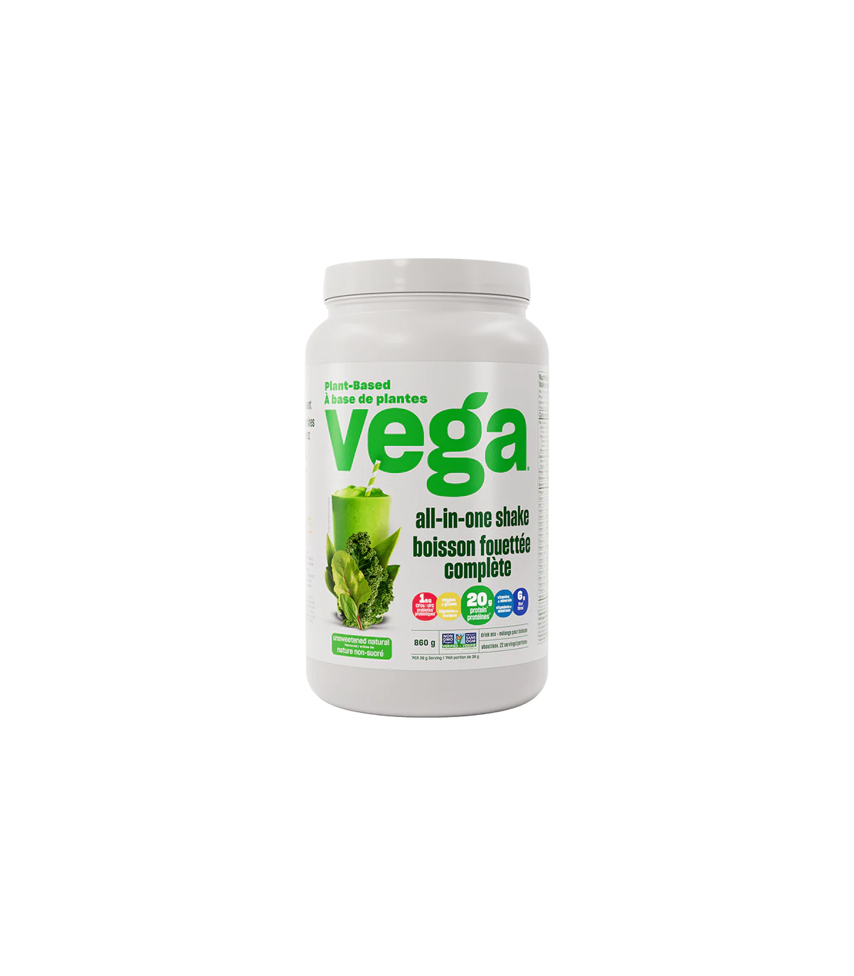 Vega 베가 Vega One 올인원 쉐이크 무가당 스테비아 무첨가 860g | 매일 업데이트되는 특가 상품 | VITASHOP