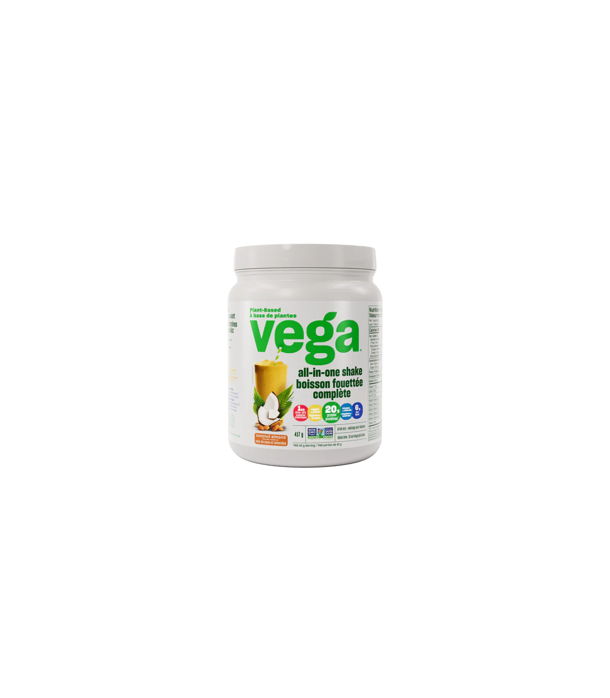 Vega 베가 Vega 원 올인원 쉐이크 코코넛 아몬드 417g | 매일 업데이트되는 특가 상품 | VITASHOP