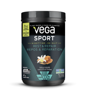 Vega Vega Sport Rest & Repair, Vanilla Caramel 401 g | 每天不同折扣, 全网最低价格 | 种类齐全的保健品店铺 VITASHOP, 只有你想不到, 没有你买不到 !