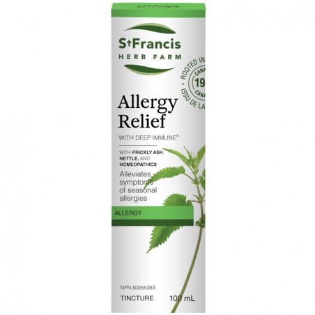 St. Francis Herb Farm Allergy Relief with Deep Immune 100 mL | Unbeatable Prices, Daily Deals | VITASHOP