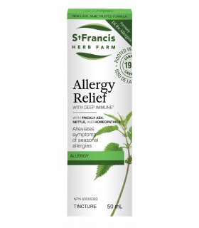 St. Francis Herb Farm Allergy Relief with Deep Immune 50 mL | Unbeatable Prices, Daily Deals | VITASHOP