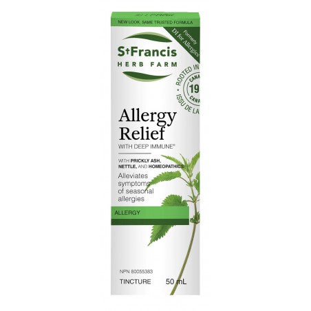 St. Francis Herb Farm Allergy Relief with Deep Immune 50 mL | 每天不同折扣, 全网最低价格 | 种类齐全的保健品店铺 VITASHOP, 只有你想不到, 没有你买不到 !
