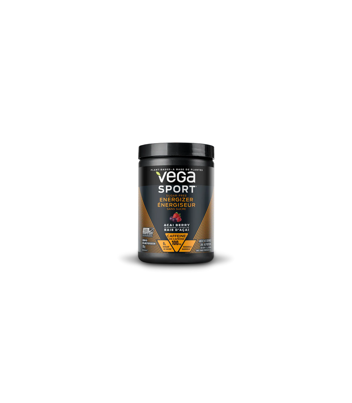 Vega Vega Sport Pre-Workout Energizer, Sugarfree Acai Berry 128 g 40 servings | Unbeatable Prices, Daily Deals | VITASHOP