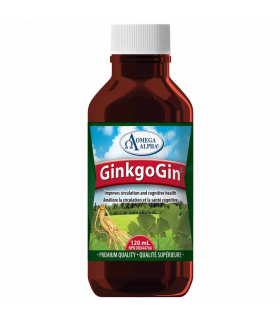 Omega Alpha Ginkgo Gin Natural 120 ml | Unbeatable Prices, Daily Deals | VITASHOP