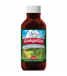 Omega Alpha Ginkgo Gin Natural 120 ml | Unbeatable Prices, Daily Deals | VITASHOP