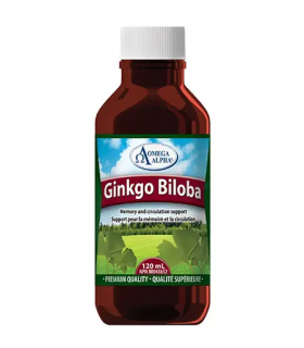 Omega Alpha Ginkgo Biloba Natural 120 ml | Unbeatable Prices, Daily Deals | VITASHOP