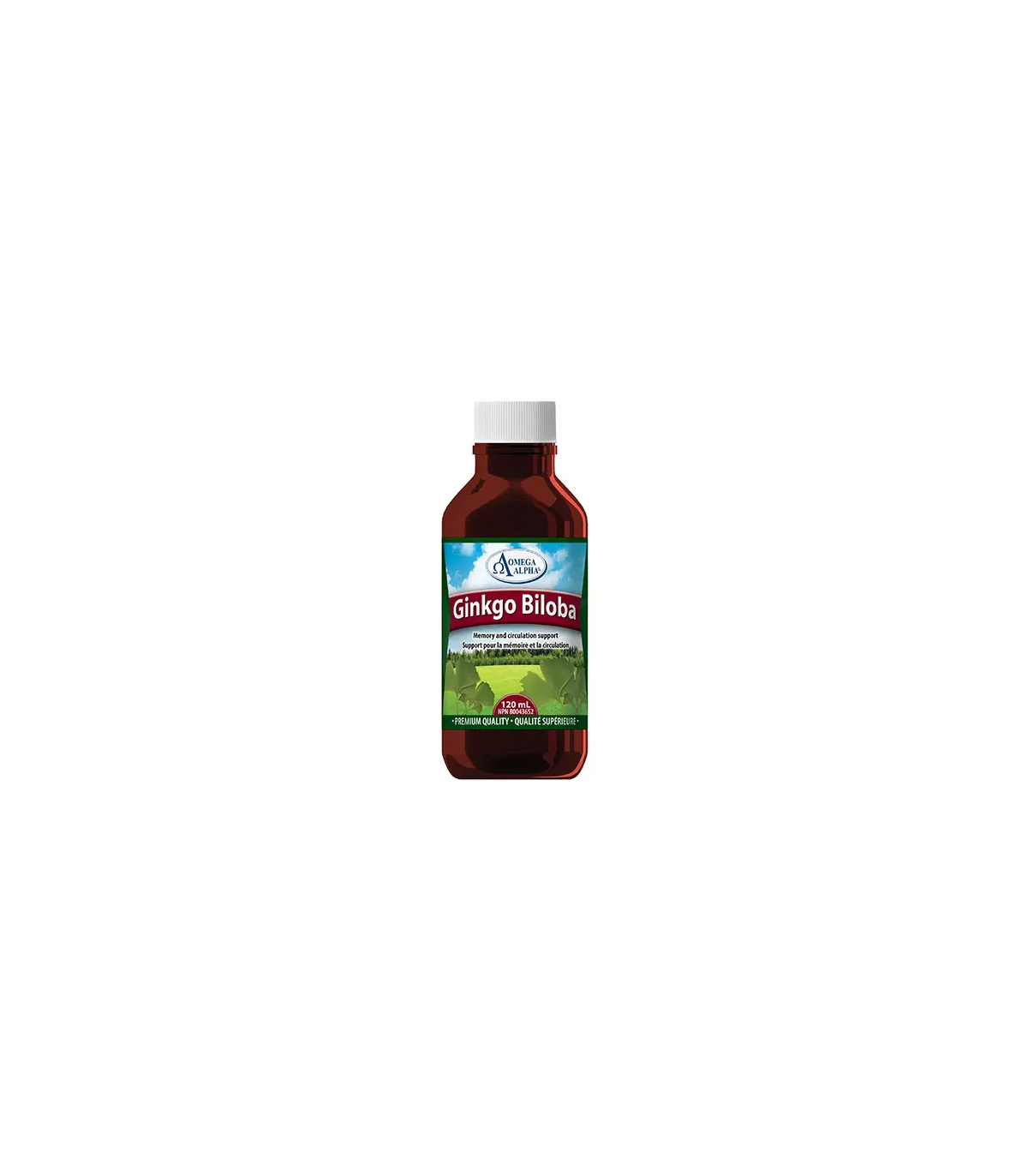Omega Alpha 오메가 알파 징코 빌로바 내추럴 120ml | 매일 업데이트되는 특가 상품 | VITASHOP