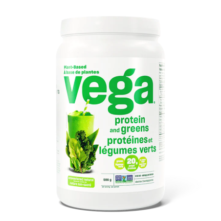 Vega 베가 Vega Protein & Greens Shake, Natural 586g 21인분 | 매일 업데이트되는 특가 상품 | VITASHOP