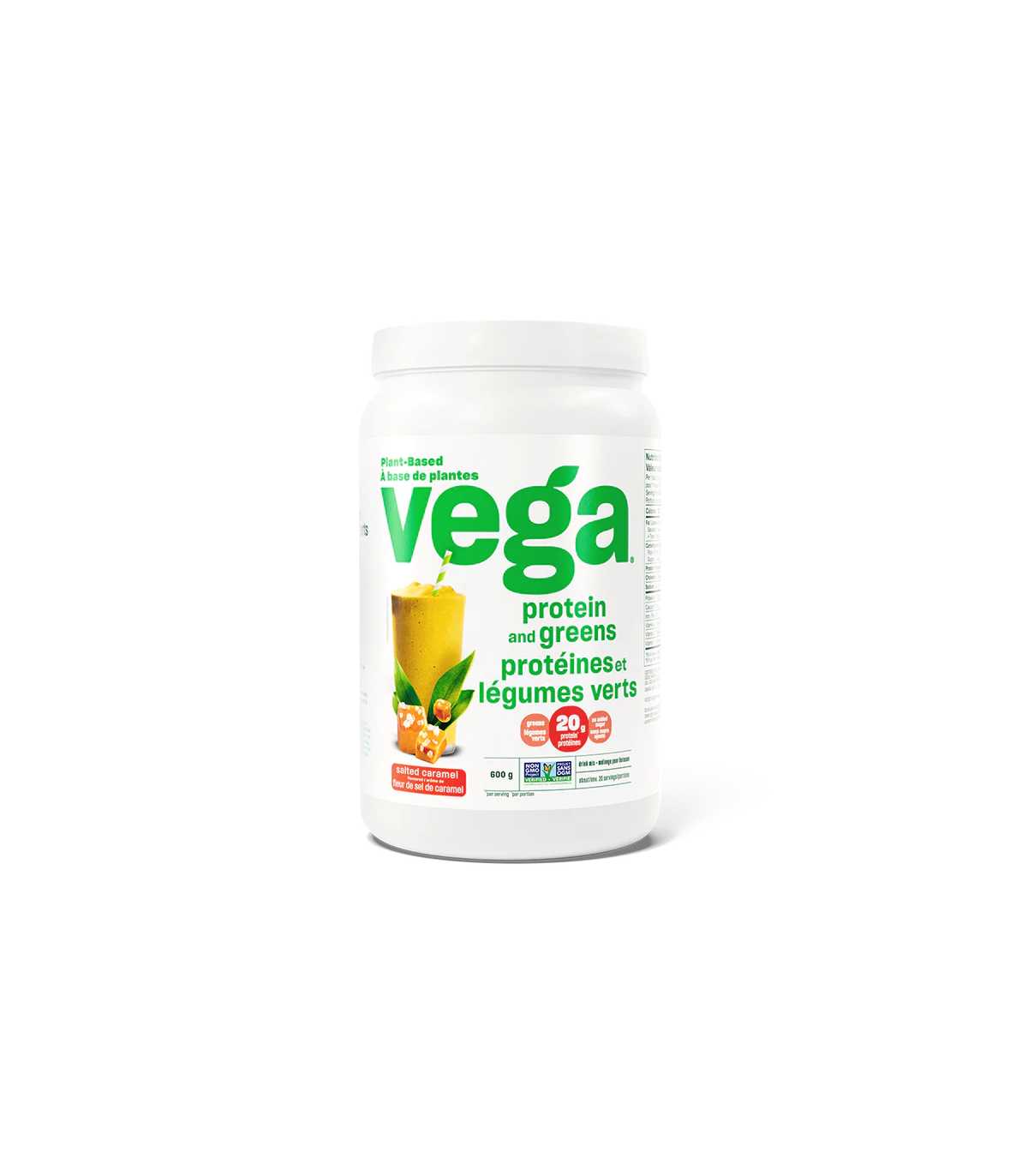 Vega 베가 Vega Protein & Greens Shake 솔티드 캐러멜 600g 21인분 | 매일 업데이트되는 특가 상품 | VITASHOP