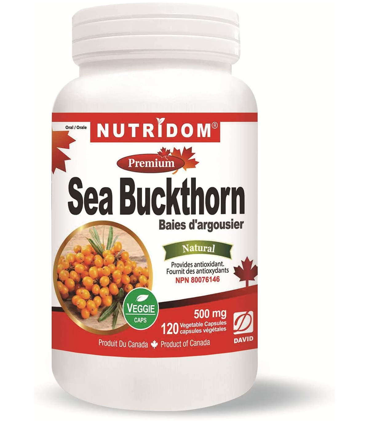 Nutridom Sea Buckthorn 120 Vegi Capsules | Unbeatable Prices, Daily Deals | VITASHOP