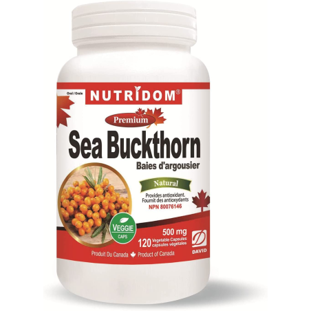 Nutridom Sea Buckthorn 120 Vegi Capsules | Unbeatable Prices, Daily Deals | VITASHOP