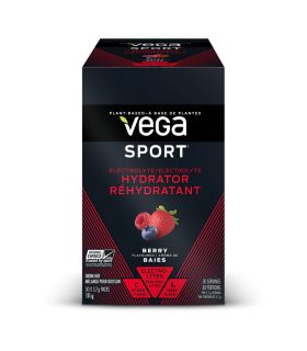 Vega Vega Sport Electrolyte Hydrator Box, Berry 30 x 3.7 g (30 sachets) | 每天不同折扣, 全网最低价格 | 种类齐全的保健品店铺 VITASHOP, 只有你想不到, 没有你买不到 !
