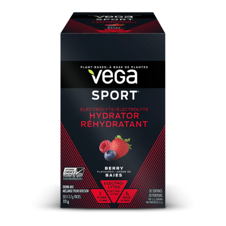 Vega 베가 Vega Sport 전해질 수화기 상자, 베리 30 x 3.7g(30포) | 매일 업데이트되는 특가 상품 | VITASHOP