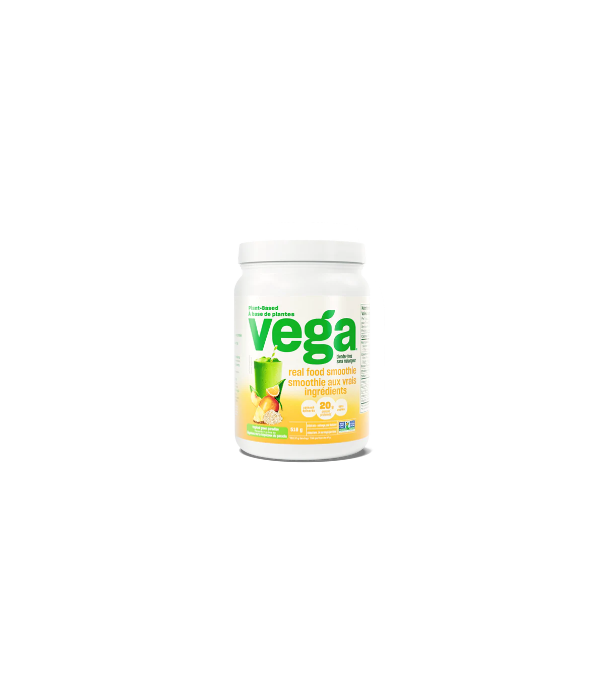 Vega 베가 Vega Protein & Greens Shake 트로피컬 518g | 매일 업데이트되는 특가 상품 | VITASHOP