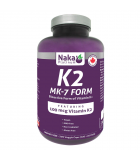 Naka 나카 플래티넘 K2(MK-7 형태) 100 mcg 300 식물성 캡슐 | 매일 업데이트되는 특가 상품 | VITASHOP