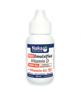 Naka Pro D3 + K2 Emulsified 1000 IU Drop 30 ml | Unbeatable Prices, Daily Deals | VITASHOP