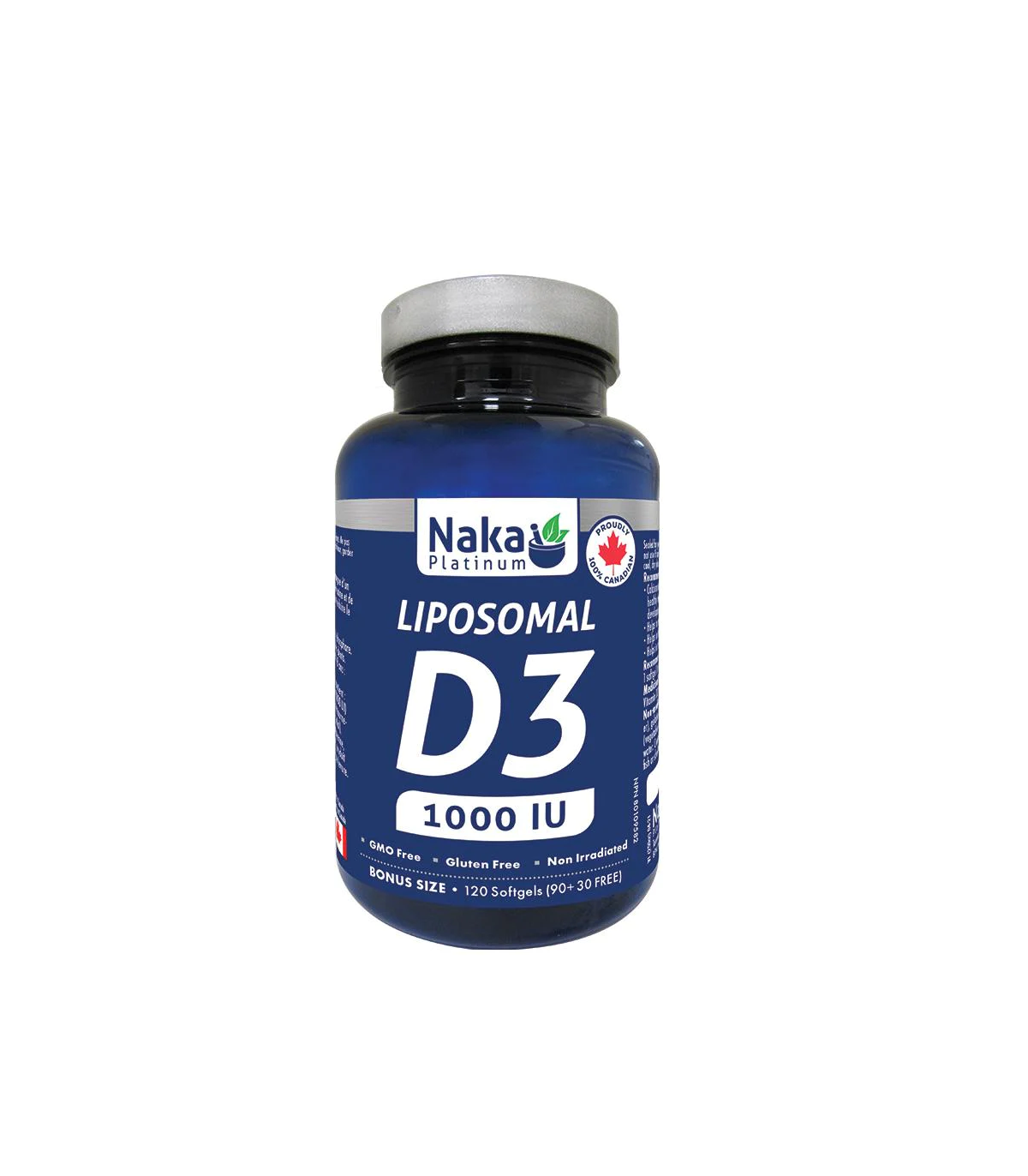 Naka Platinum Liposomal D3 1000 IU 120 Softgels | Unbeatable Prices, Daily Deals | VITASHOP