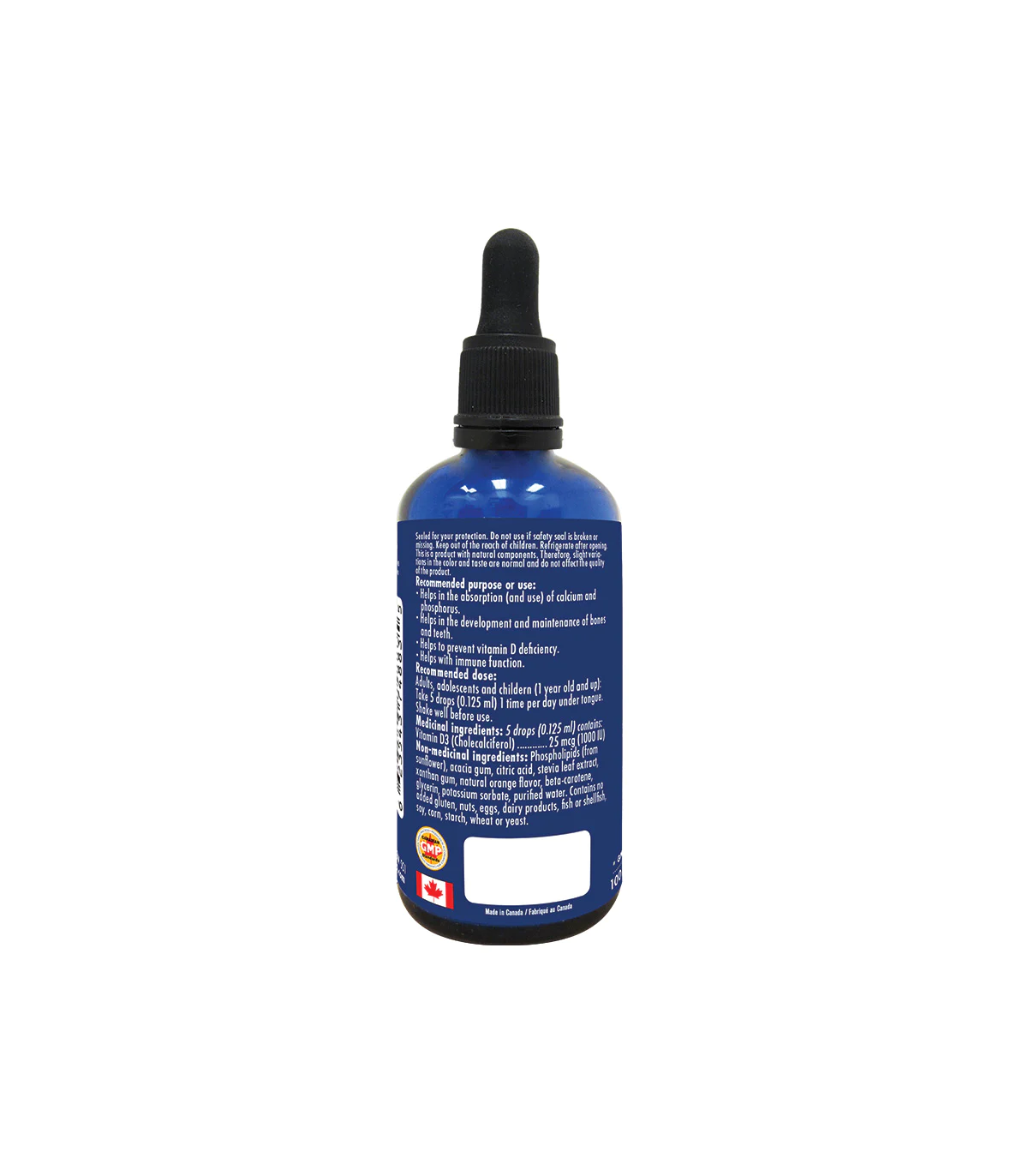 Naka 나카 플래티넘 리포솜 D3 1000 IU 드로퍼 유리병 100ml | 매일 업데이트되는 특가 상품 | VITASHOP
