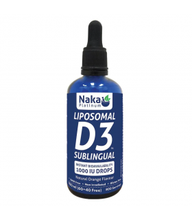 Naka Platinum Liposomal D3 1000 IU Dropper Glass Bottle 100 ml | Unbeatable Prices, Daily Deals | VITASHOP