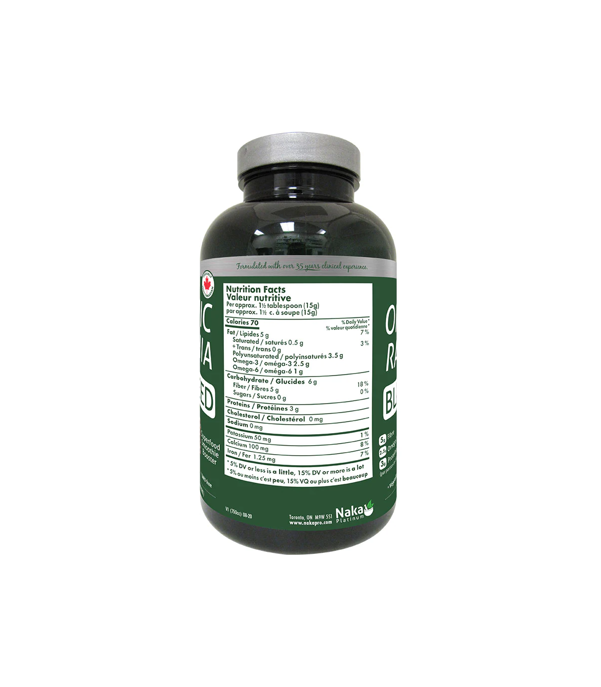 Platinum Raw Chia Seed 475 g | Safest & Easiest Shopping Vitamins Online | VITASHOP