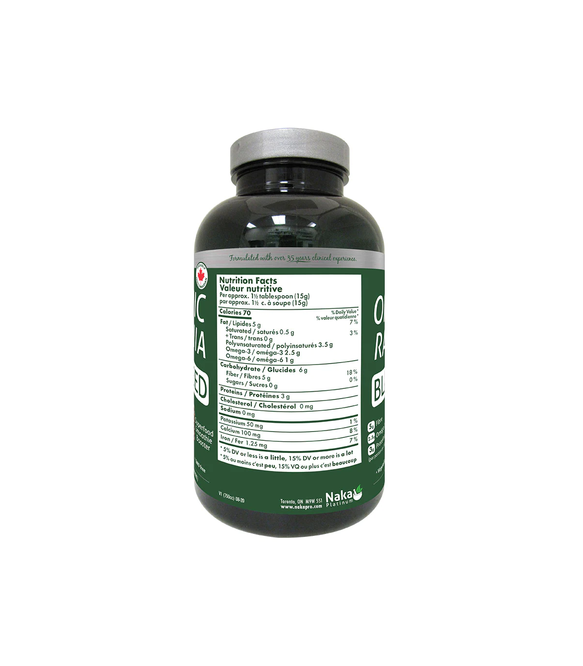 Platinum Raw Chia Seed 475 g | Safest & Easiest Shopping Vitamins Online | VITASHOP