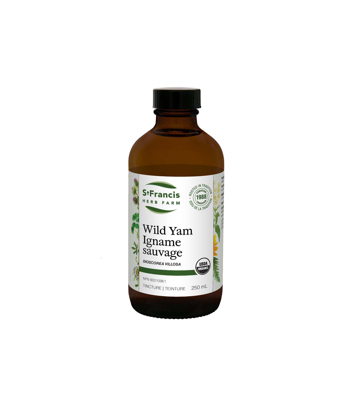 St. Francis Herb Farm Wild Yam 250 mL | Unbeatable Prices, Daily Deals | VITASHOP