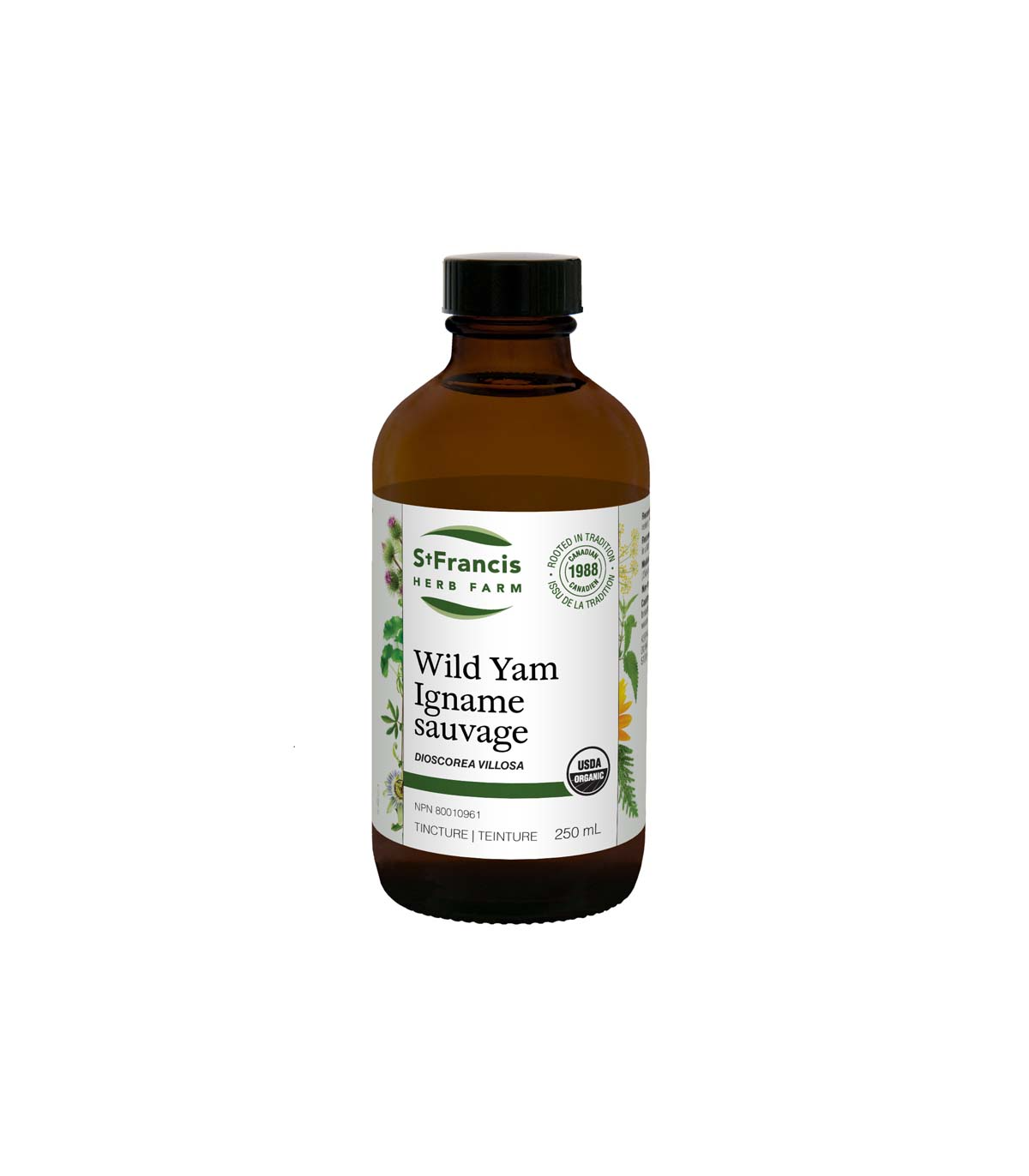 St. Francis Herb Farm Wild Yam 250 mL | Unbeatable Prices, Daily Deals | VITASHOP