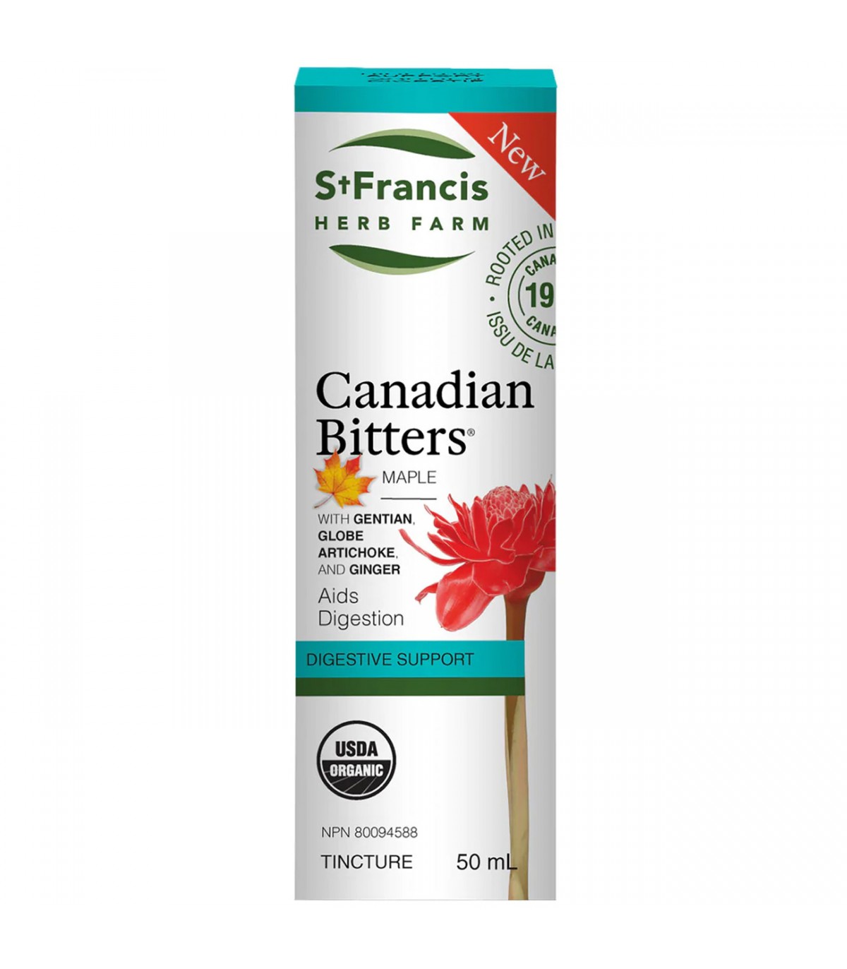 St. Francis Herb Farm Canadian Bitters Maple 50 mL | Prix imbattables, aubaines quotidiennes | VITASHOP