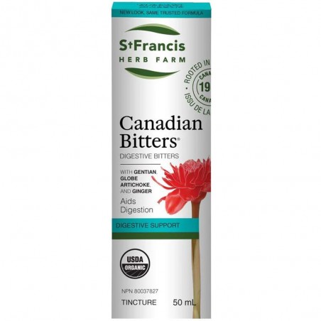 St. Francis Herb Farm Canadian Bitters 50 mL | Prix imbattables, aubaines quotidiennes | VITASHOP