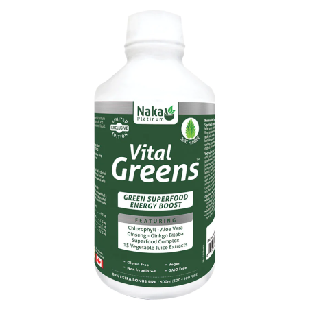 Platinum Vital Greens 600 ml | Safest & Easiest Shopping Vitamins Online | VITASHOP