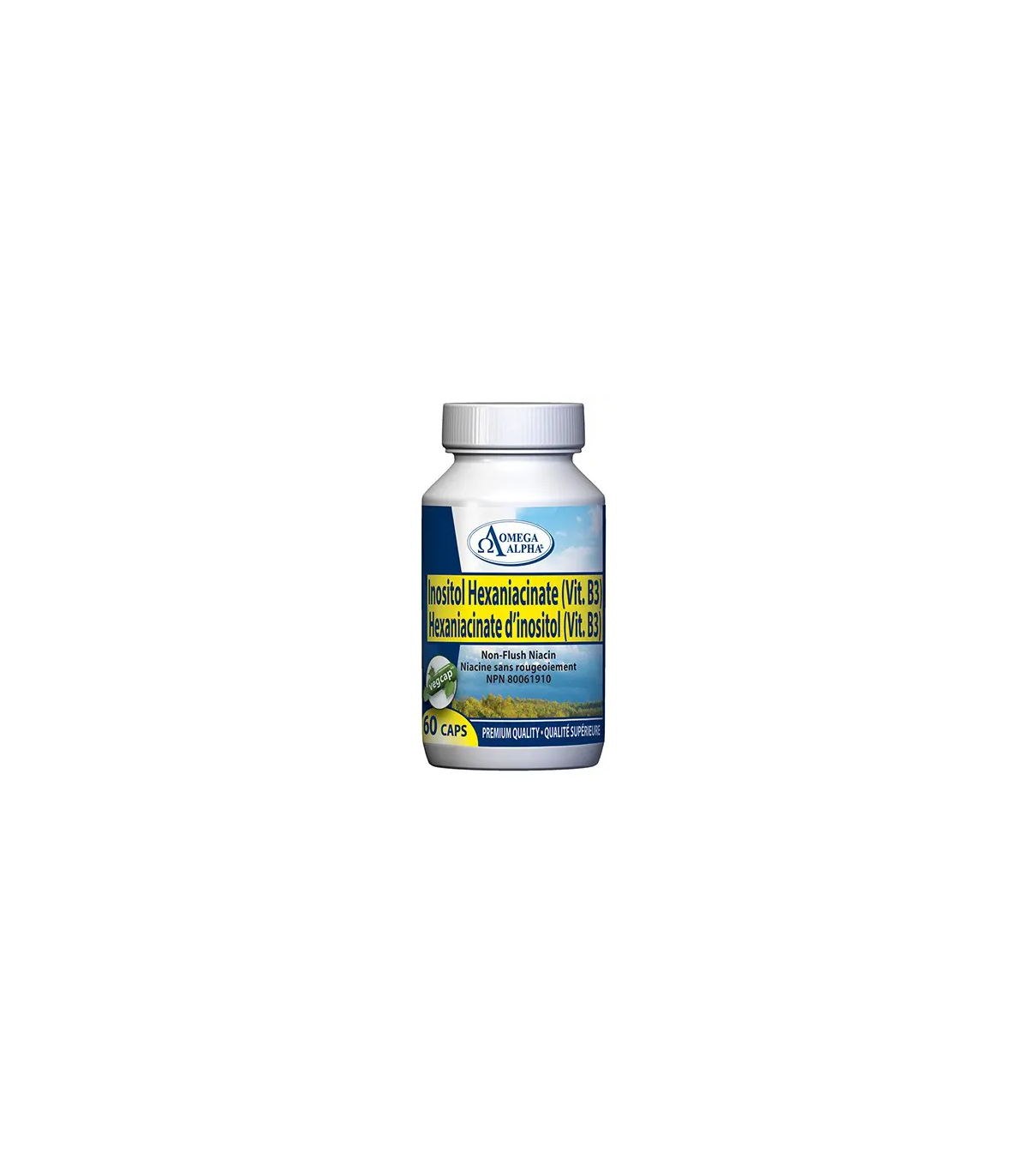 Omega Alpha 오메가 알파 이노시톨 헥사니아시네이트 비타민 B3 60 Vagi 캡슐 | 매일 업데이트되는 특가 상품 | VITASHOP