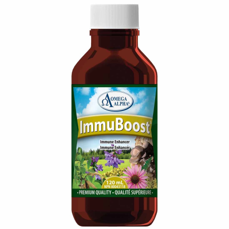 Omega Alpha ImmuBoost Natural 120 ml | Unbeatable Prices, Daily Deals | VITASHOP