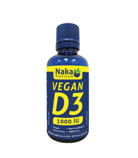 Platinum D3 50 ml 1000 IU Vegan Algae | Safest & Easiest Shopping Vitamins Online | VITASHOP