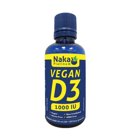 Platinum D3 50 ml 1000 IU Vegan Algae | Safest & Easiest Shopping Vitamins Online | VITASHOP