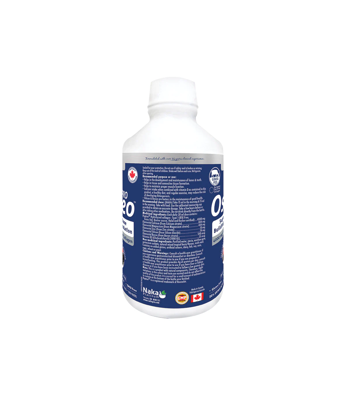 Platinum Pro Osteo 600 ml Liquid | Safest & Easiest Shopping Vitamins Online | VITASHOP